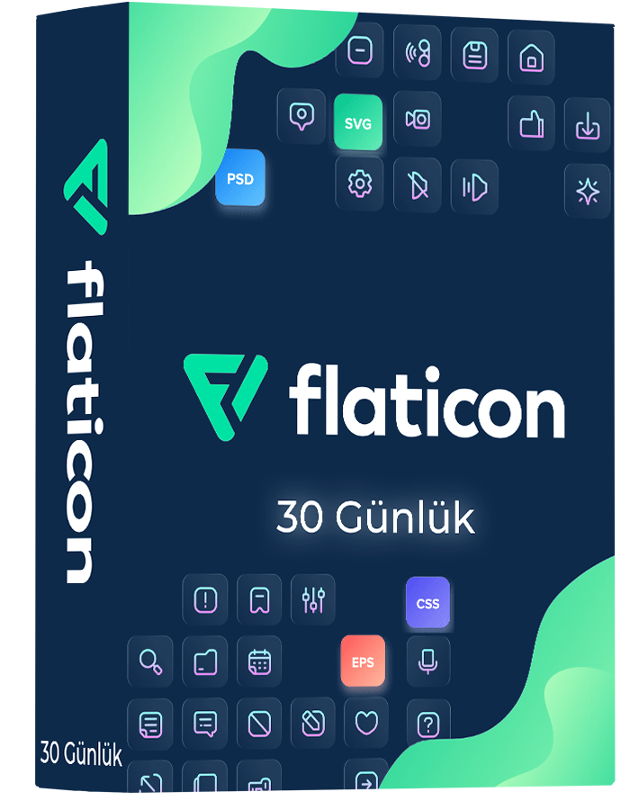 Flaticon – 30 Günlük